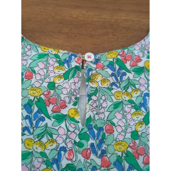 Mini Boden Girls Flutter Sleeve Liberty Floral Smocked Dress size 8/9 EUC - Picture 9 of 10